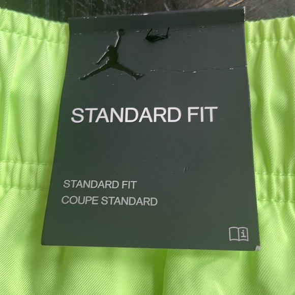 Vibrant Green Swim Trunks with Elastic Waistband Air Jordan - Picture 3 of 5